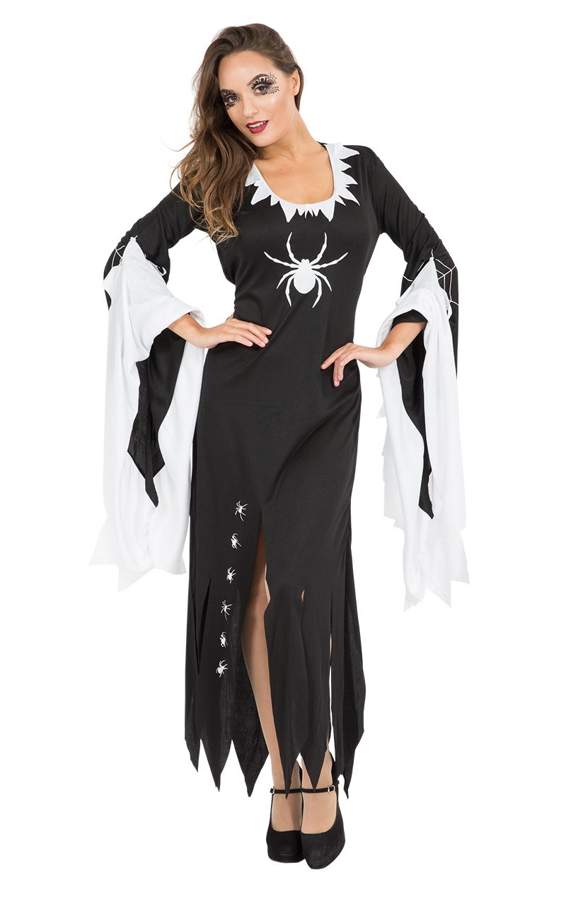 Damen -Zauberin -Halloween -Kleid