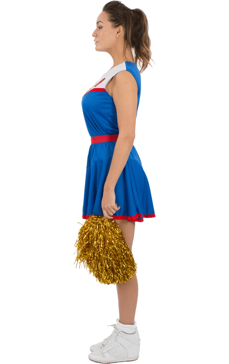 Erwachsenen USA Cheerleader Kostüm