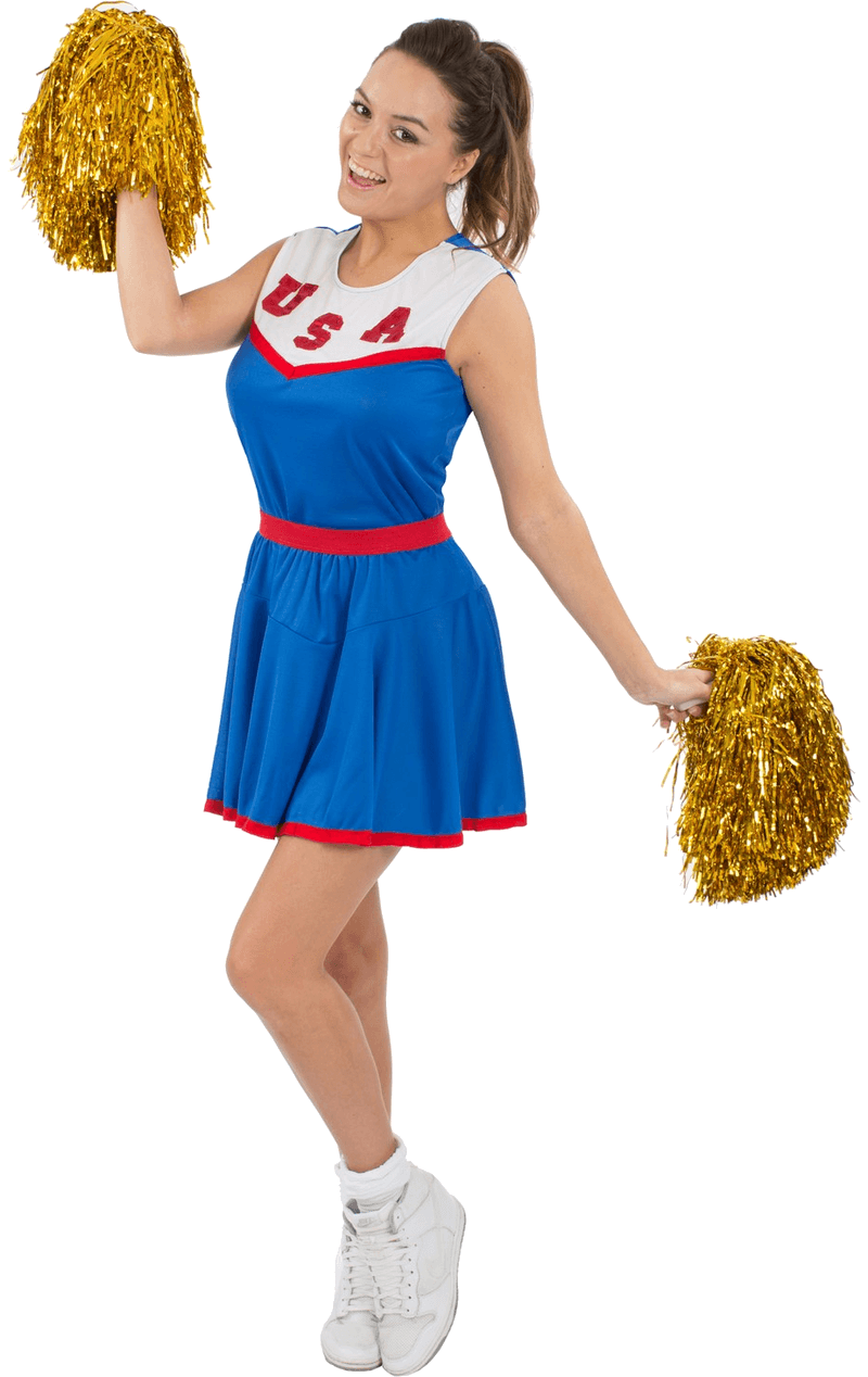 Adult USA Cheerleader Costume