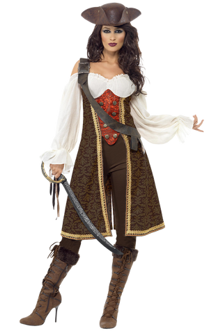 Adult Miss Swashbuckle Pirate Costume