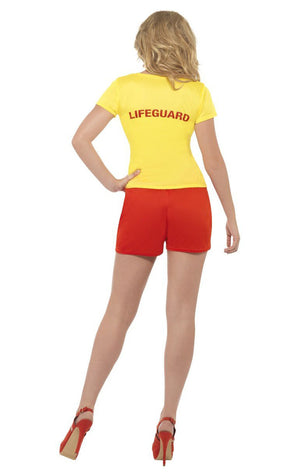 Womens Baywatch Lifeguard T-shirt Costume