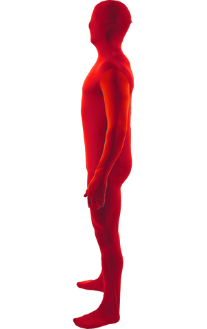 Adult Red Second Skin Suit