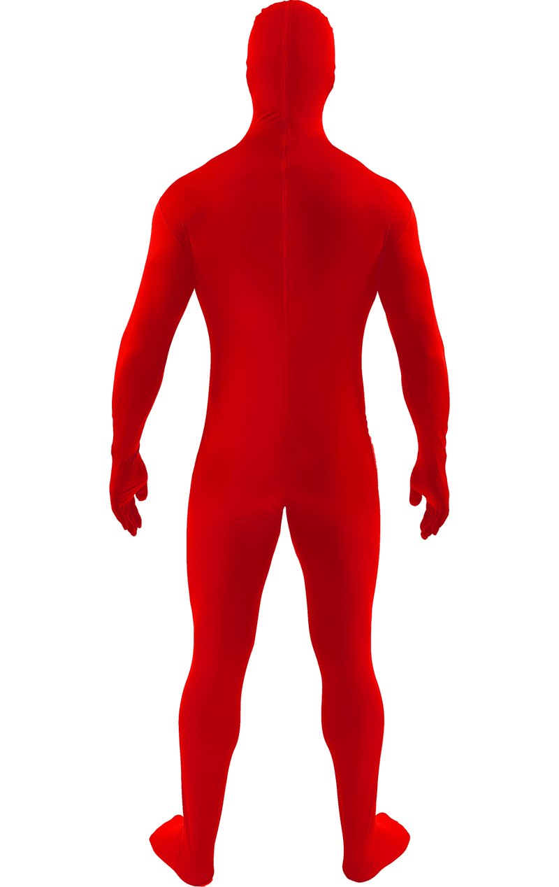 Costume Seconde Peau Rouge Adulte