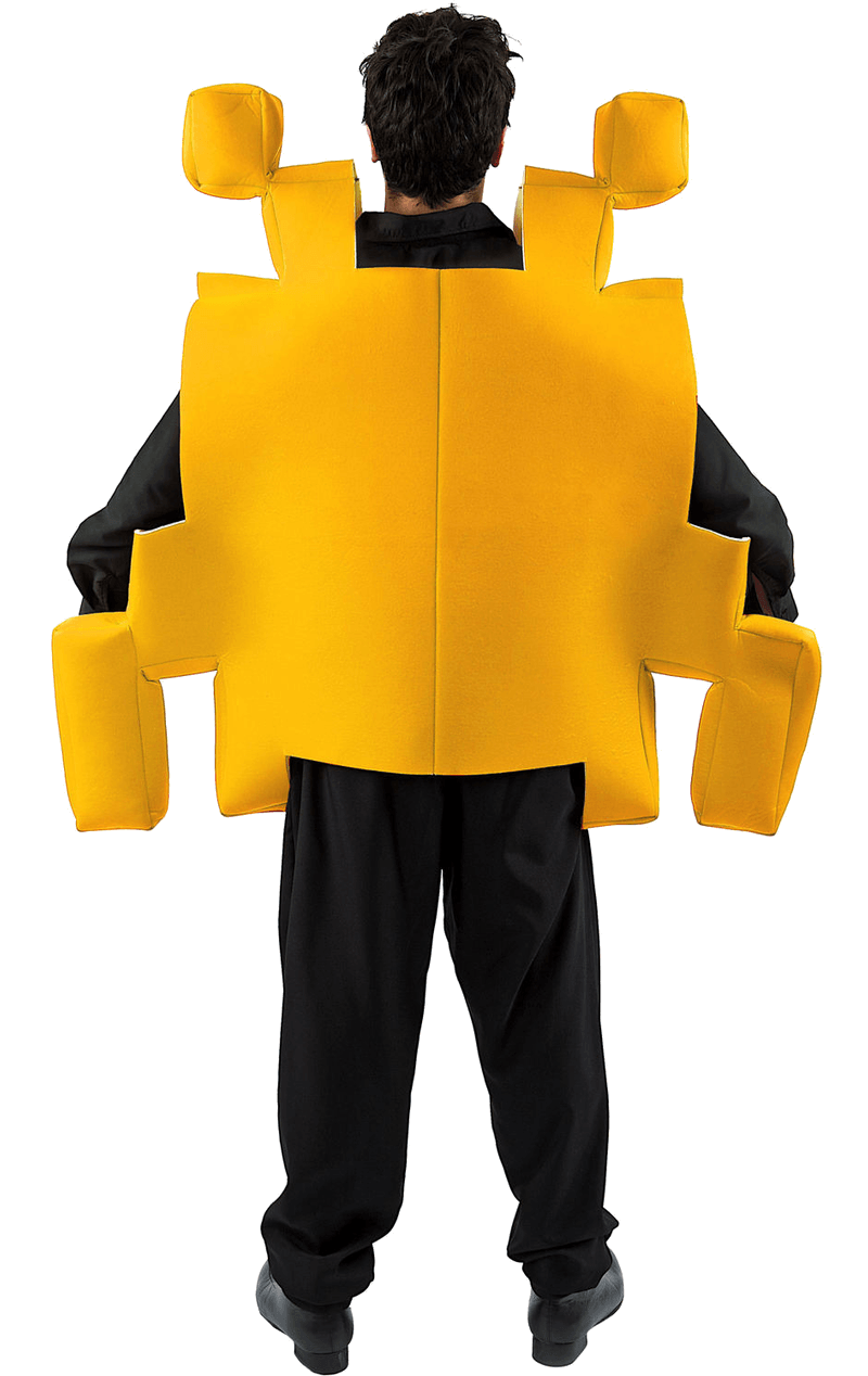 Yellow Space Invader Costume