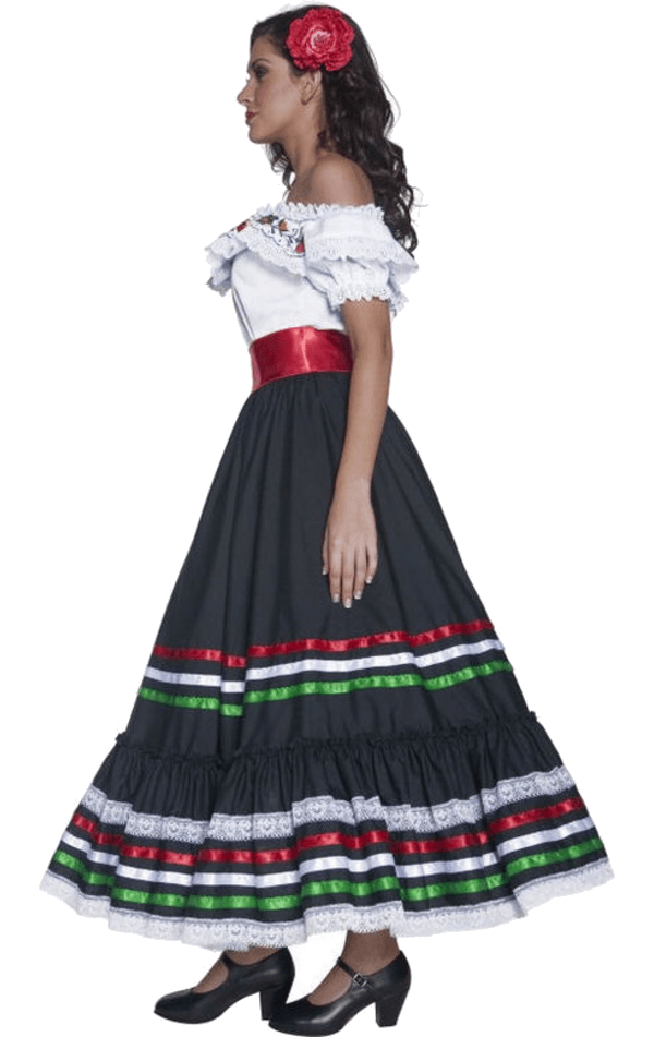 Mexikanisches Senorita -Kostüm