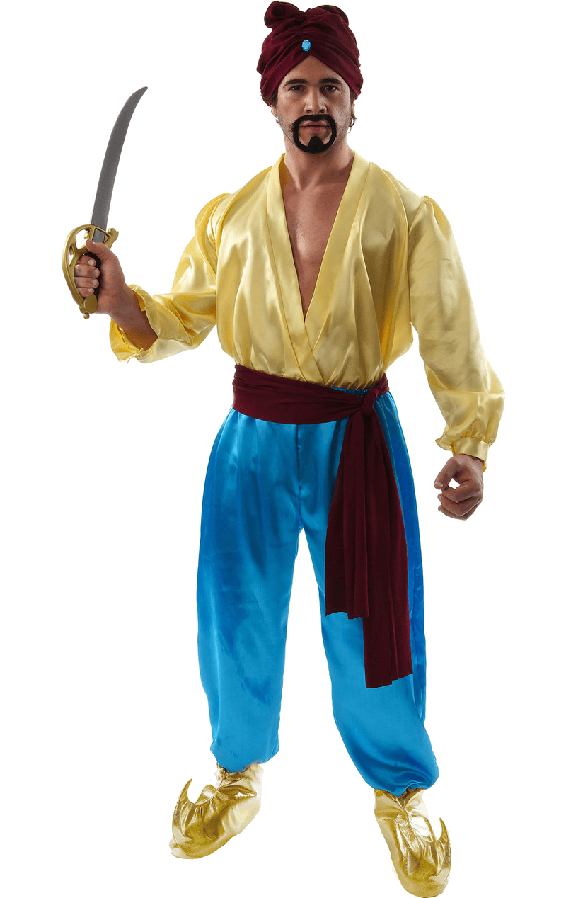 Erwachsener Piraten -Sinbad -Kostüm