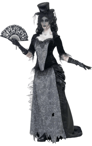 Damen Gothic Wild West Kostüm