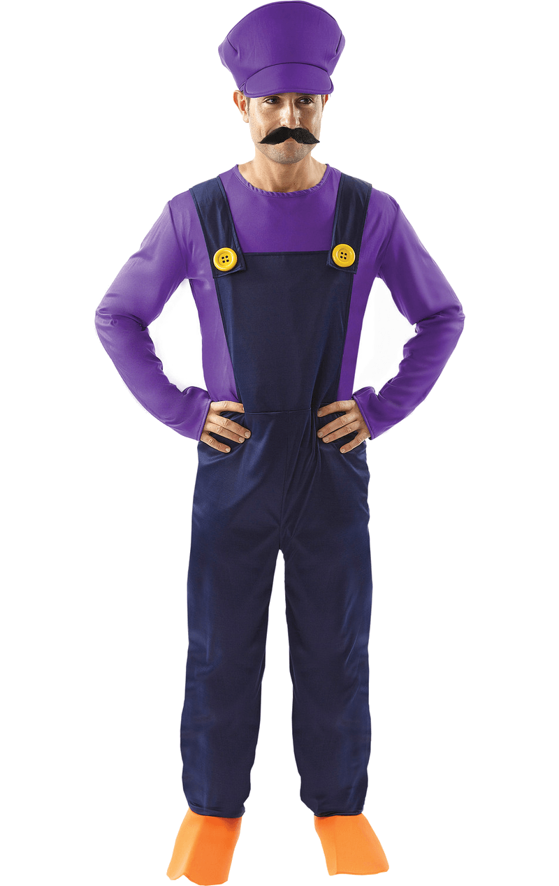 Waluigi Super Mario Costume