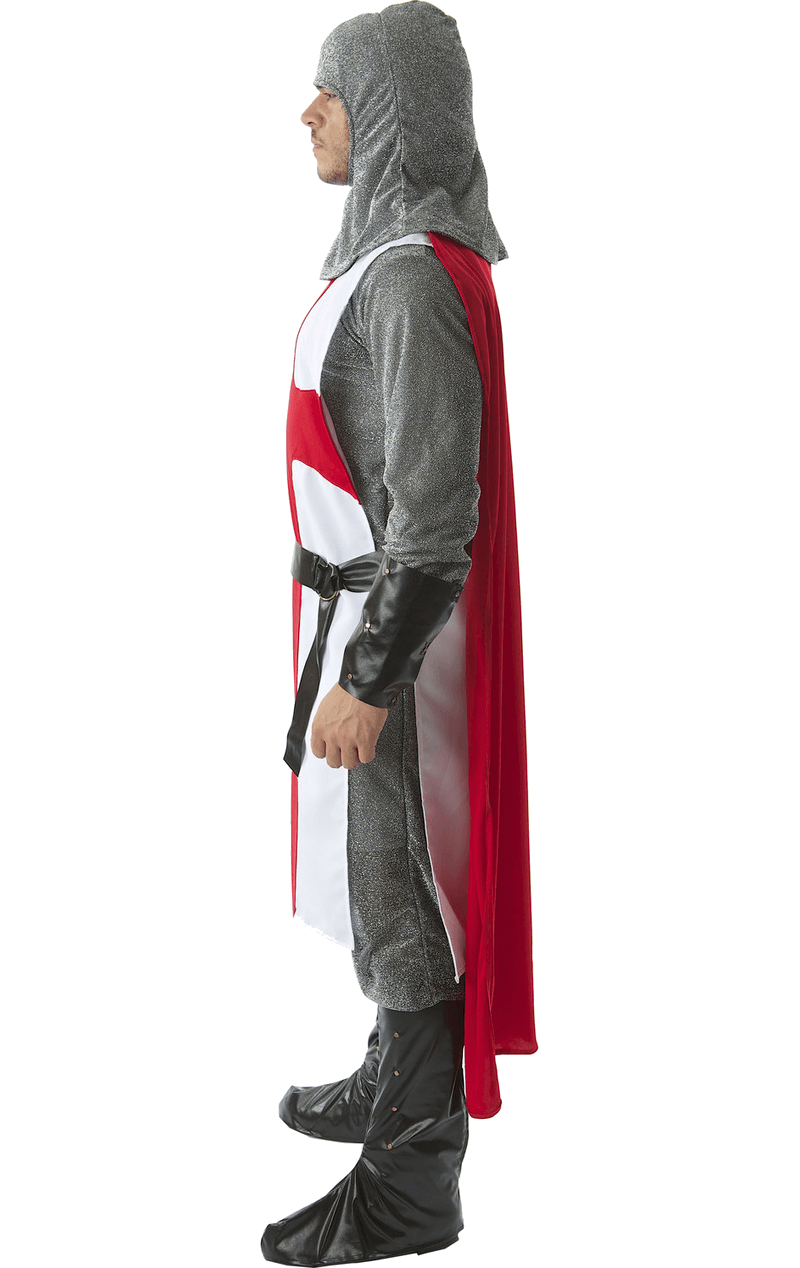 Kostüm für erwachsene Ritter Kreuzfahrer
