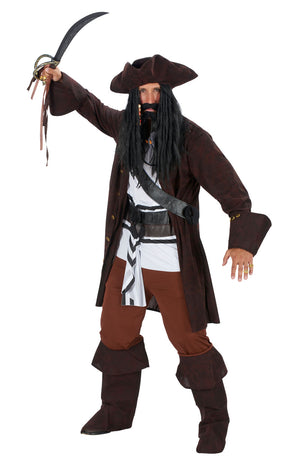 Mens Caribbean Pirate Costume