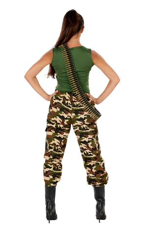 Ladies Camo Army Costume
