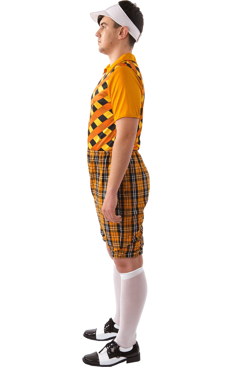 Mens Pub Golf Kostüm - Orange