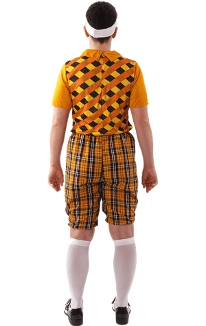 Mens Pub Golf Costume - Orange