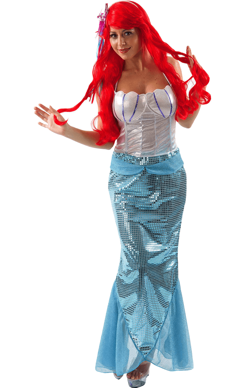 Erwachsene kleine Meerjungfrau Kostüm