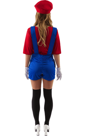 Frauen Super Mario Kostüm