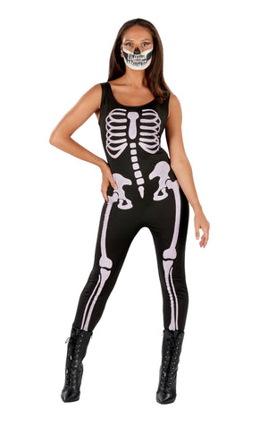 Womens Skeleton Jumpsuit