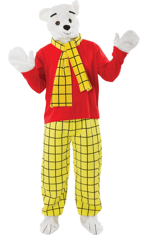 Fabric Godmother  This new Grid twill suiting adds a bit of fun to a  simple dress or trousers Rupert the bear as a style icon  yes please  Find all these