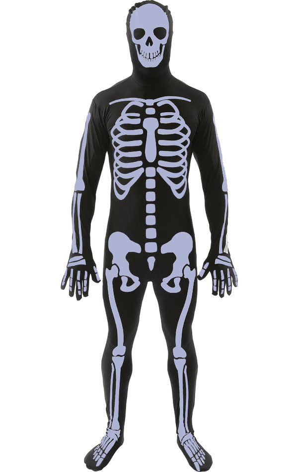 Adult Skeleton Skinuit Kostüm