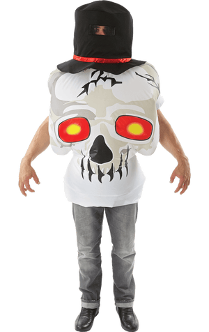 Costume d'Halloween Crâne Gonflable