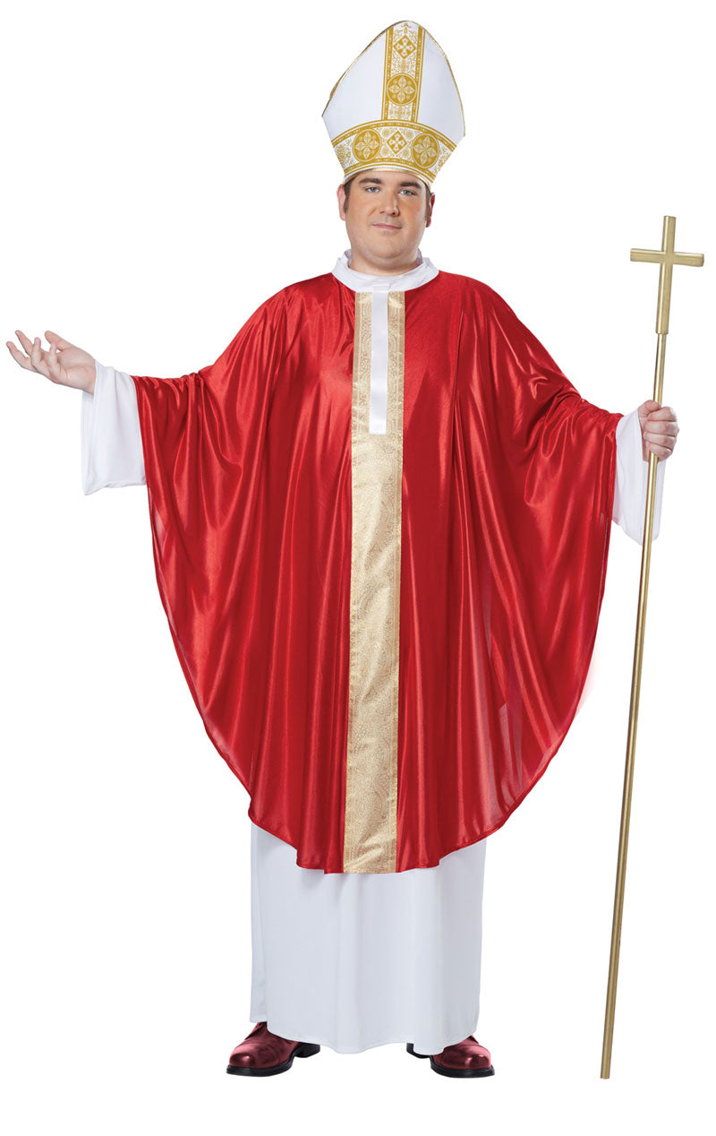 Pope Plus -Size -Kostüm
