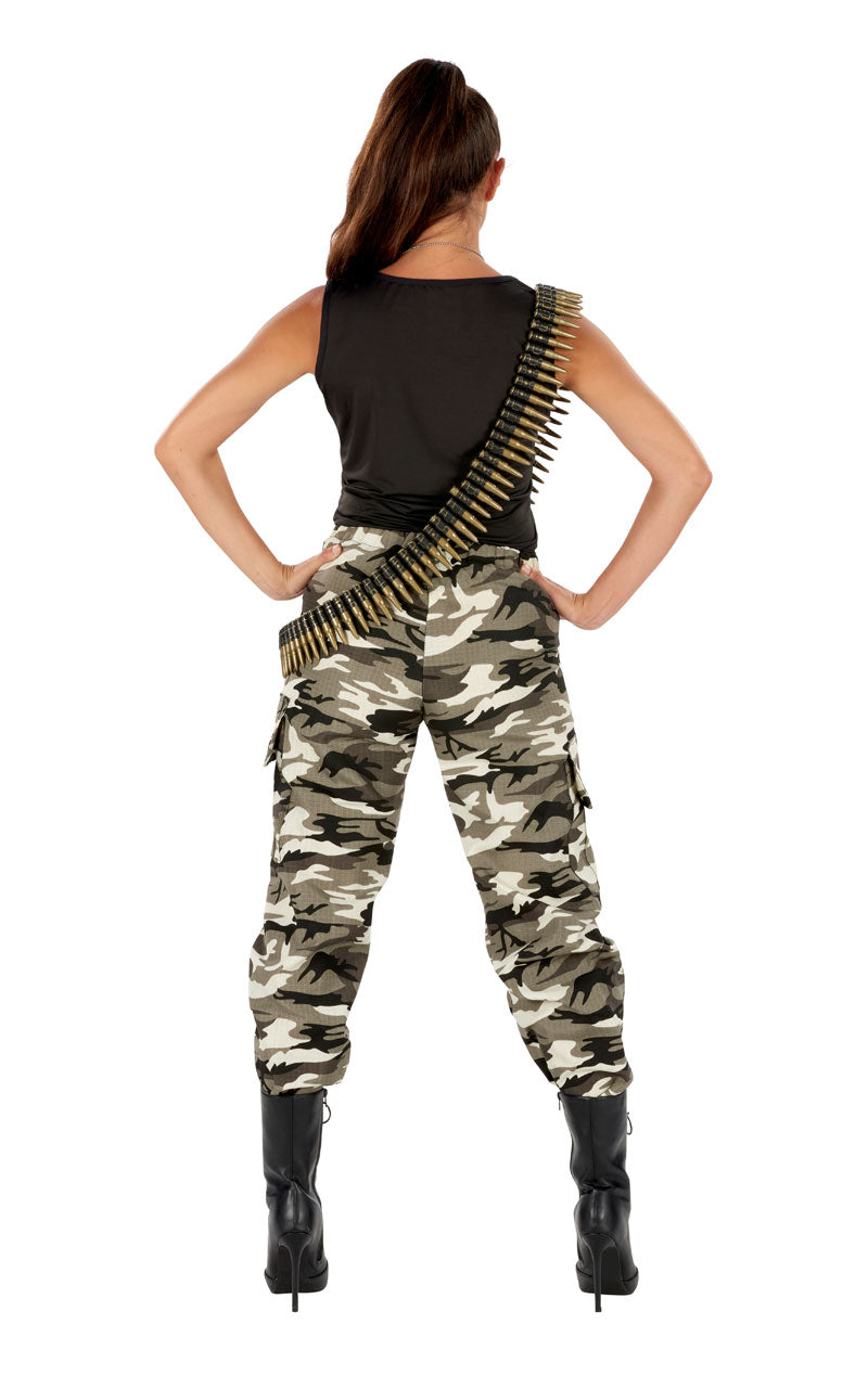 Adult Arctic Army Girl Costume