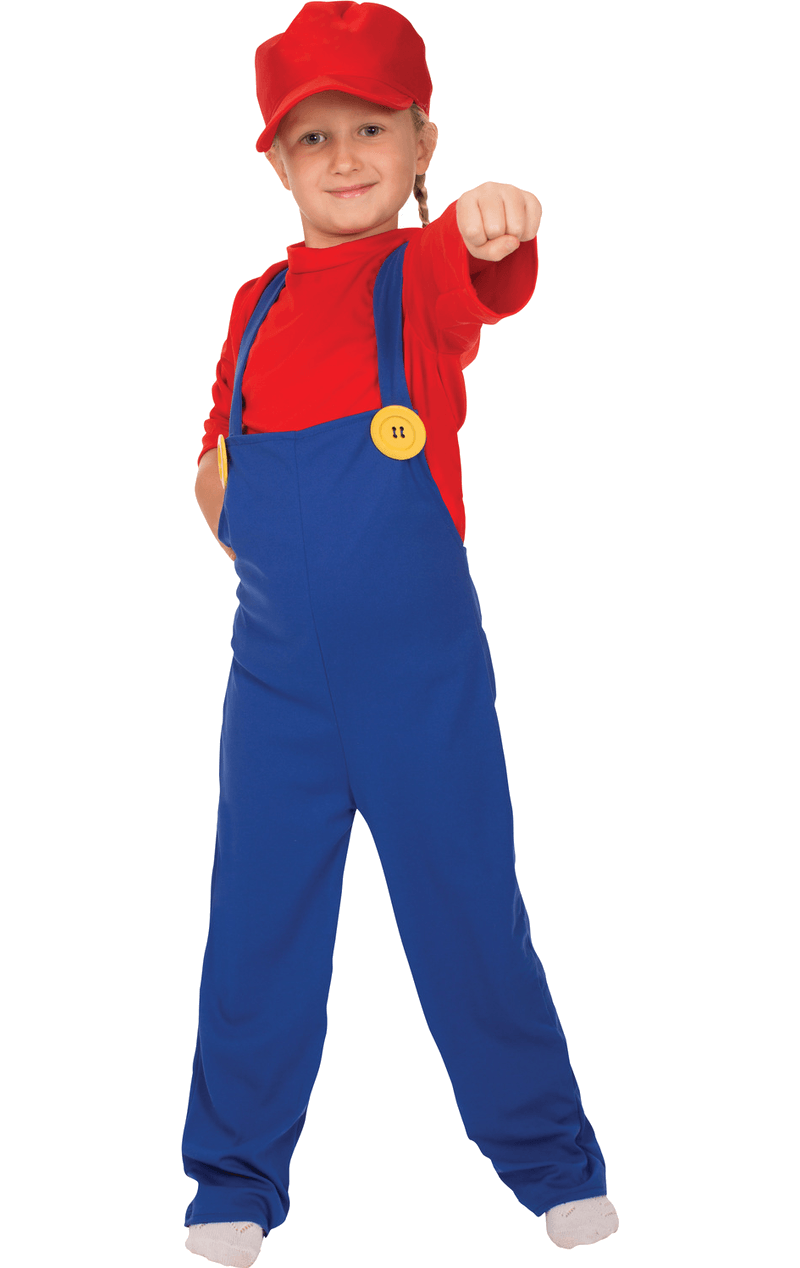 Kinder Super Mario Kostüm