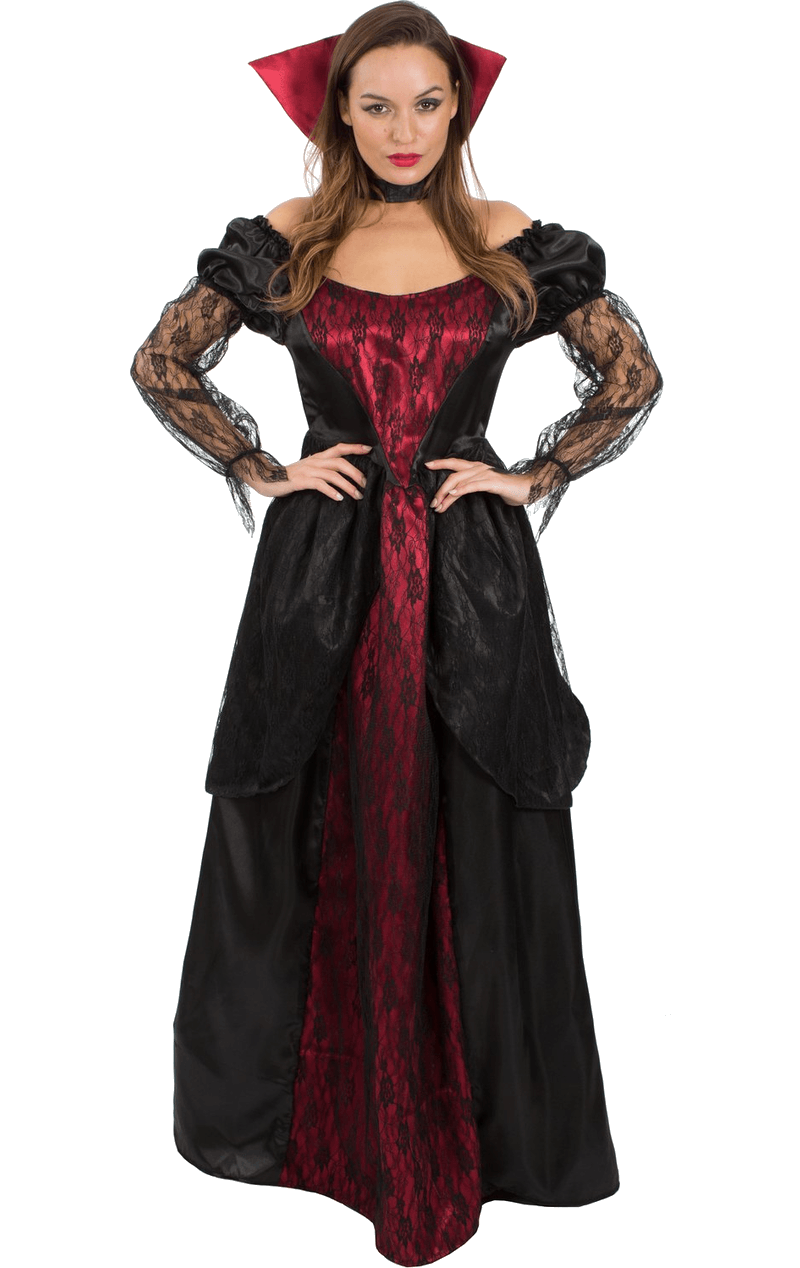 The Masquerade ~ Gothic Victorian Velvet and Lace Vampire Gown Dress Corset  Costume ** Limited Edition ***
