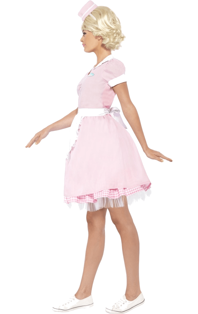 Adult 1950s Diner Girl Costume