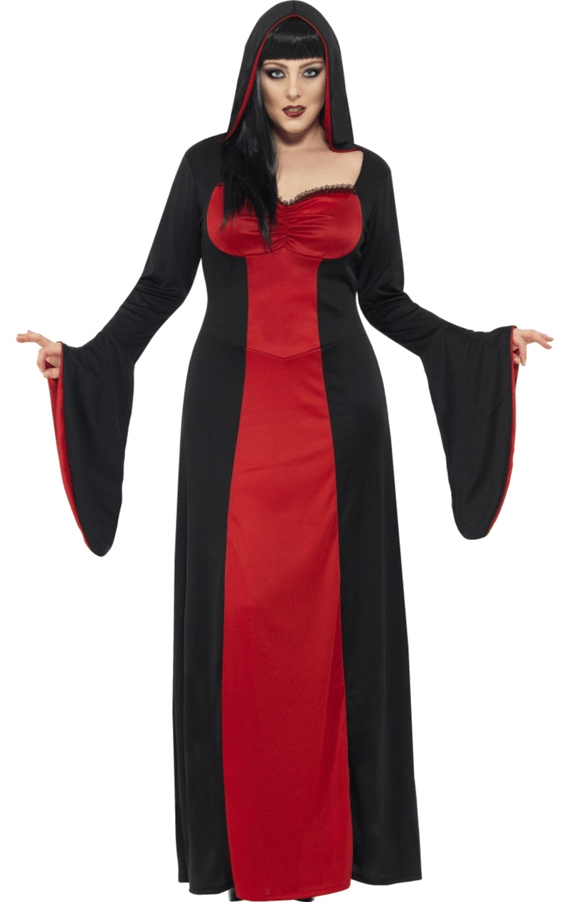 Damen Plus Size Dark Versuchtress Kostüm