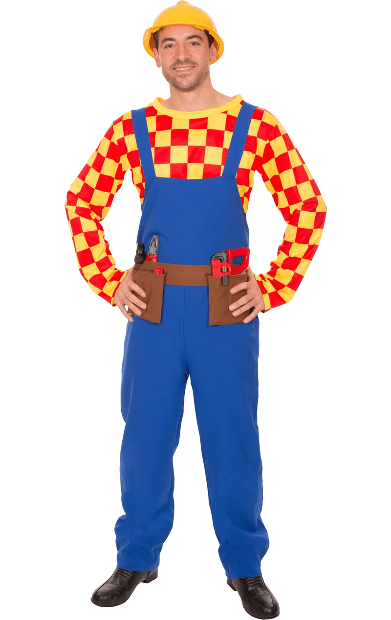 Erwachsener Bob the Builder -Kostüm