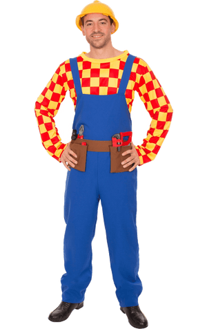 Erwachsener Bob the Builder -Kostüm