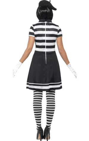 Womens Mime Artist Costume