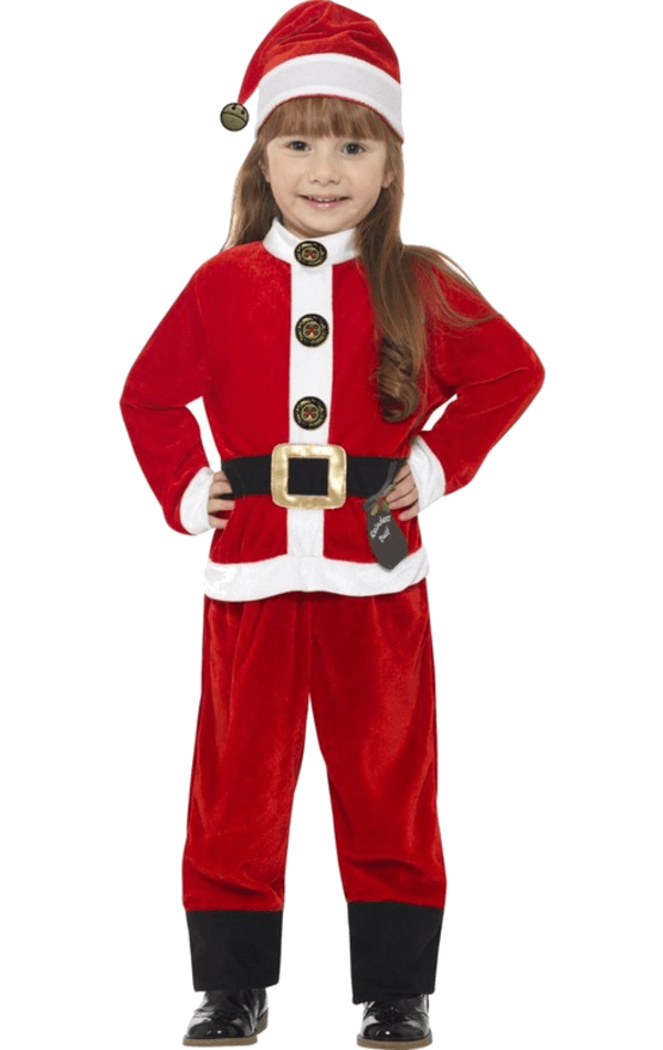 Kinder Santas Little Helper Kostüm