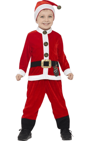 Kinder Santas Little Helper Kostüm