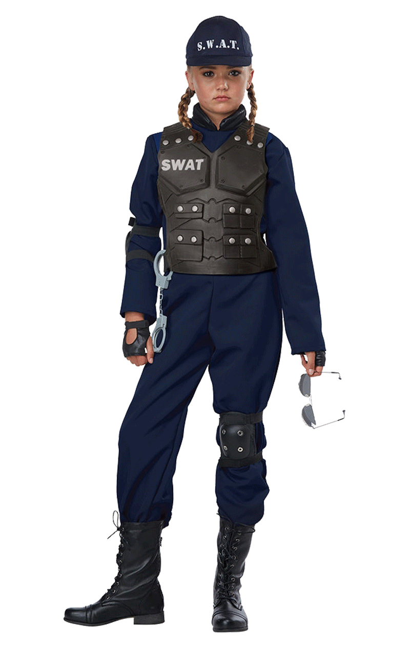 Kinder SWAT Police Kostüm