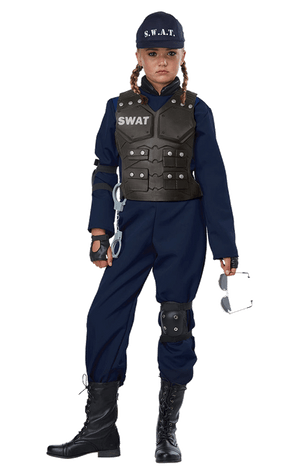 Kids SWAT Police Costume
