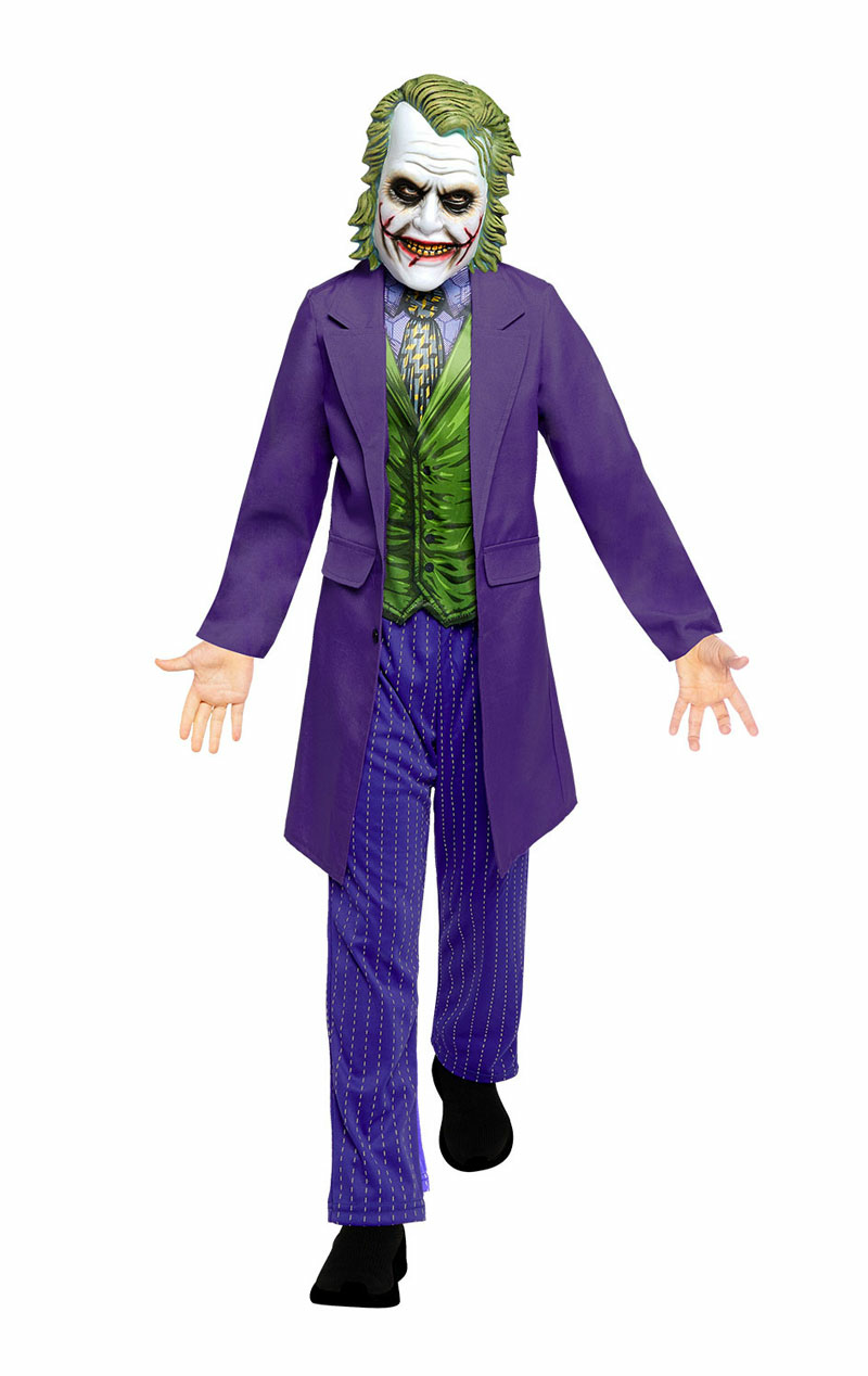 Childrens Heath Ledger The Joker Costume