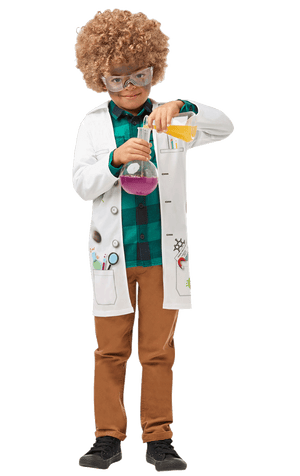 Kinder verrücktes Wissenschaftler Kostüm