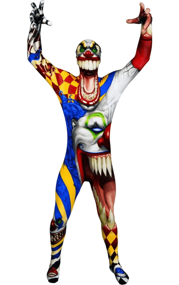 Kinder Clown Morphsuit Kostüm