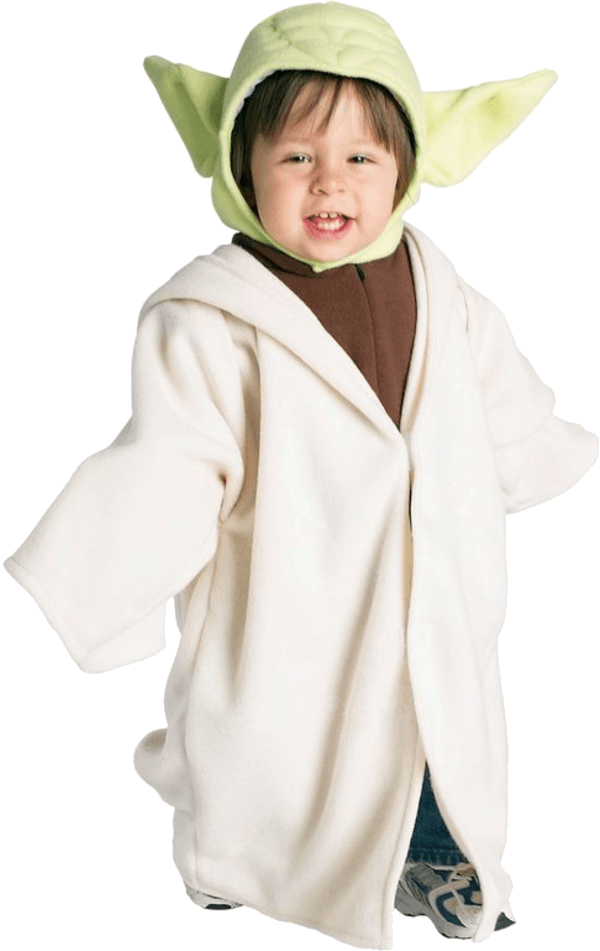 Yoda -Kleinkindkostüm