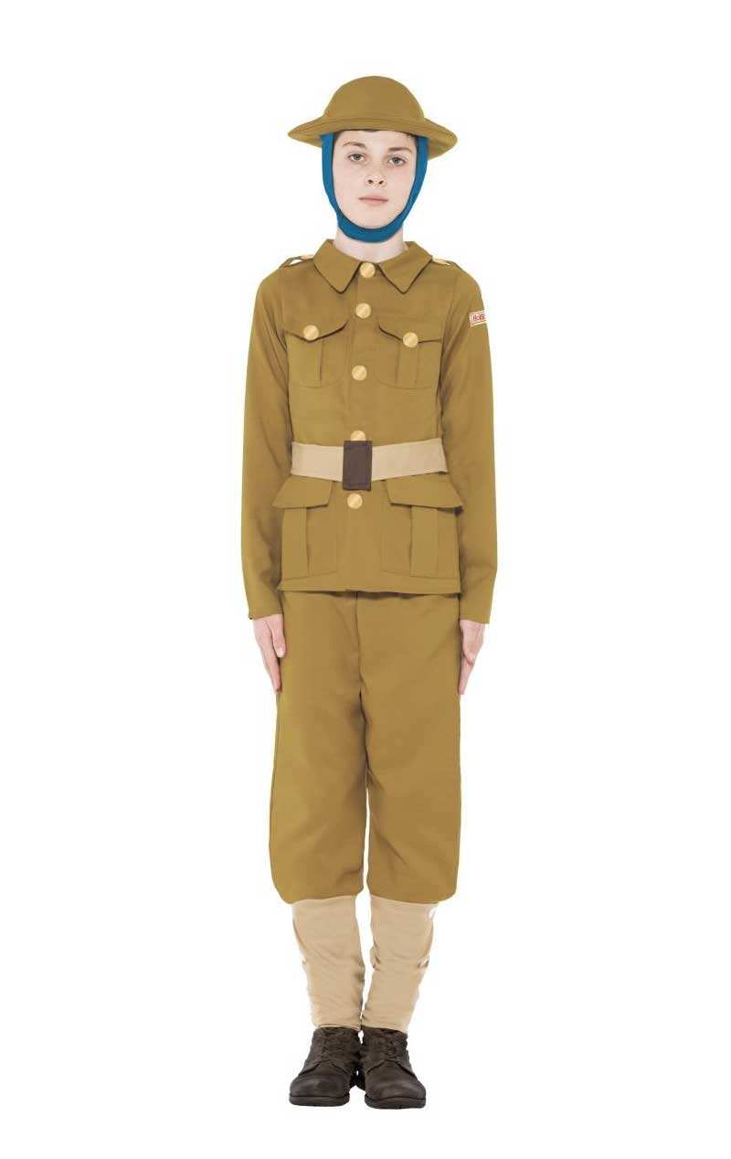 Déguisement de soldat de la Première Guerre mondiale pour enfants