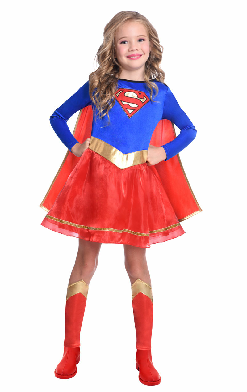 Déguisement Supergirl classique pour enfant