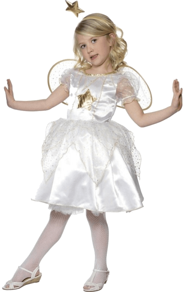 Kids Star Angel Costume