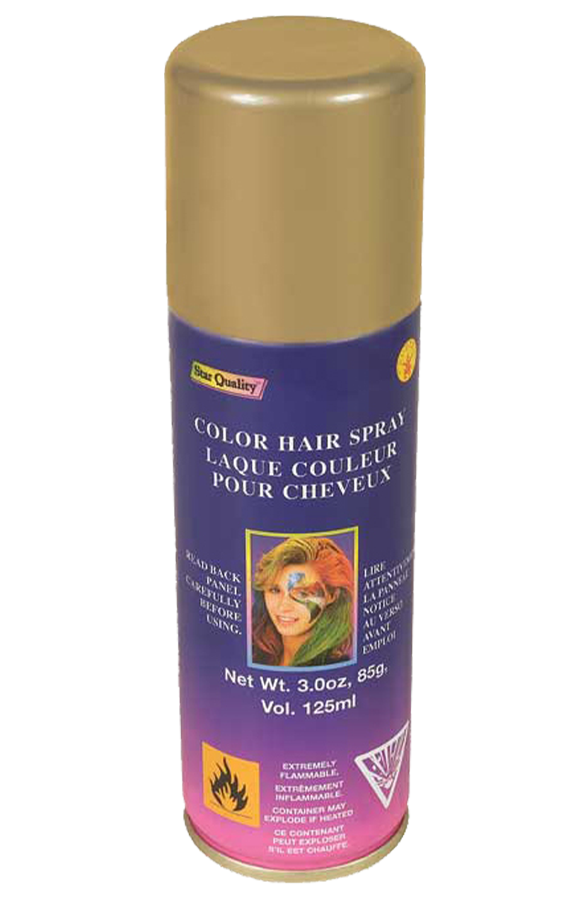 Gold Hairspray Accessory
