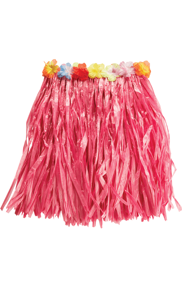 Hawaiian Pink Grass Skirt