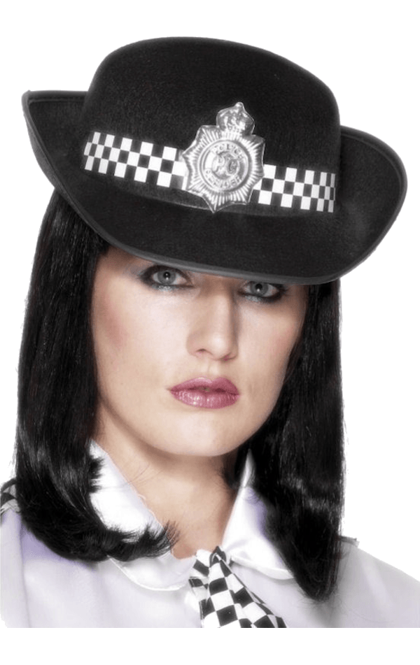 Déguisement chapeau femme policière