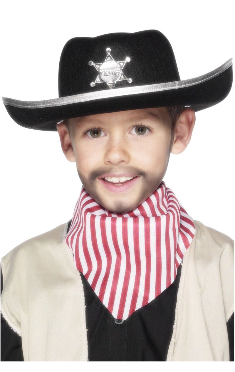Accessoire de costume de chapeau de shérif