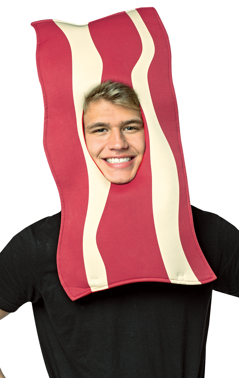 Accessoire de tête de bacon adulte