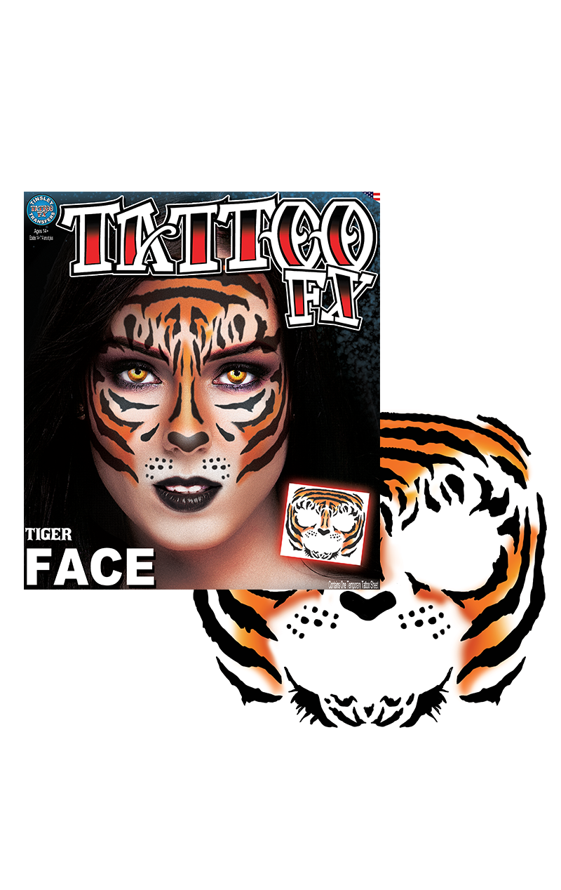 Tiger Face Accessory