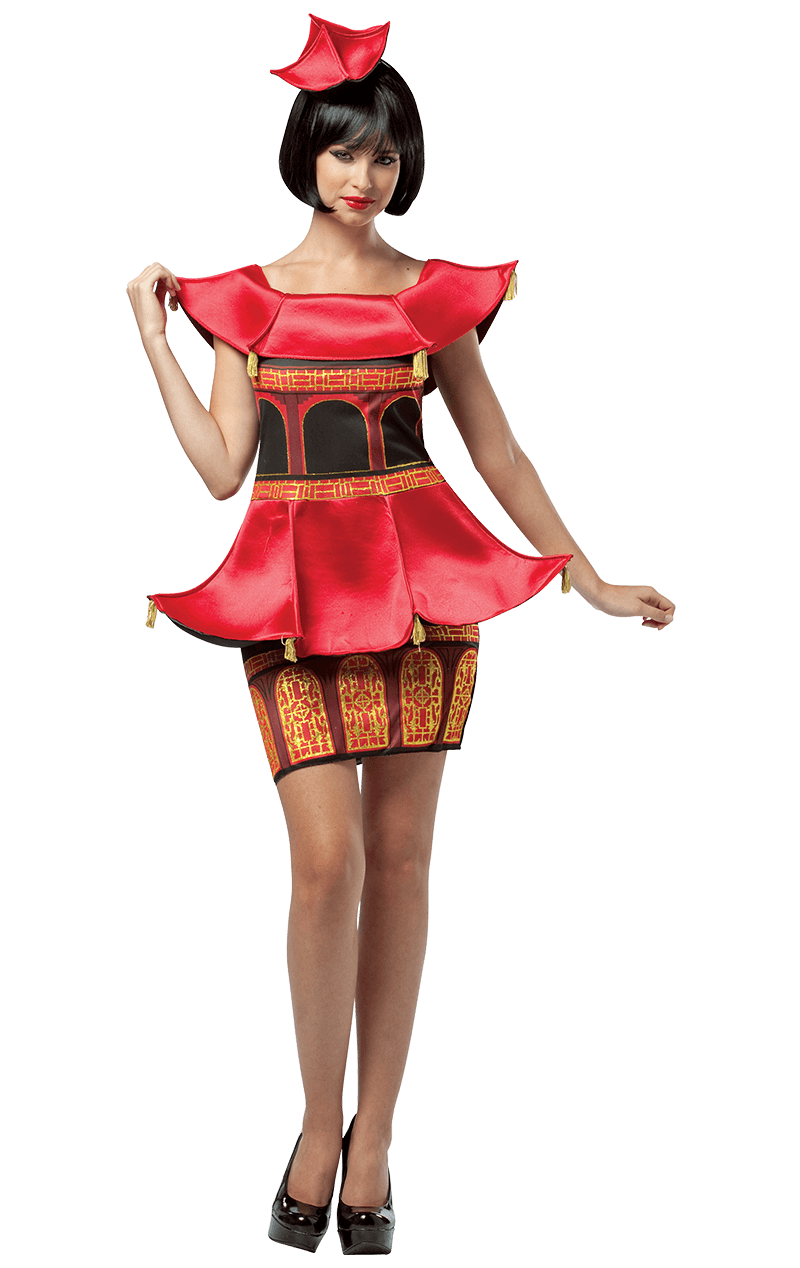 Adults Pagoda Dress Costume